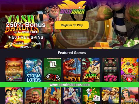 WILD JOKER CASINO BONUS CODES (2 new bonuses today).
